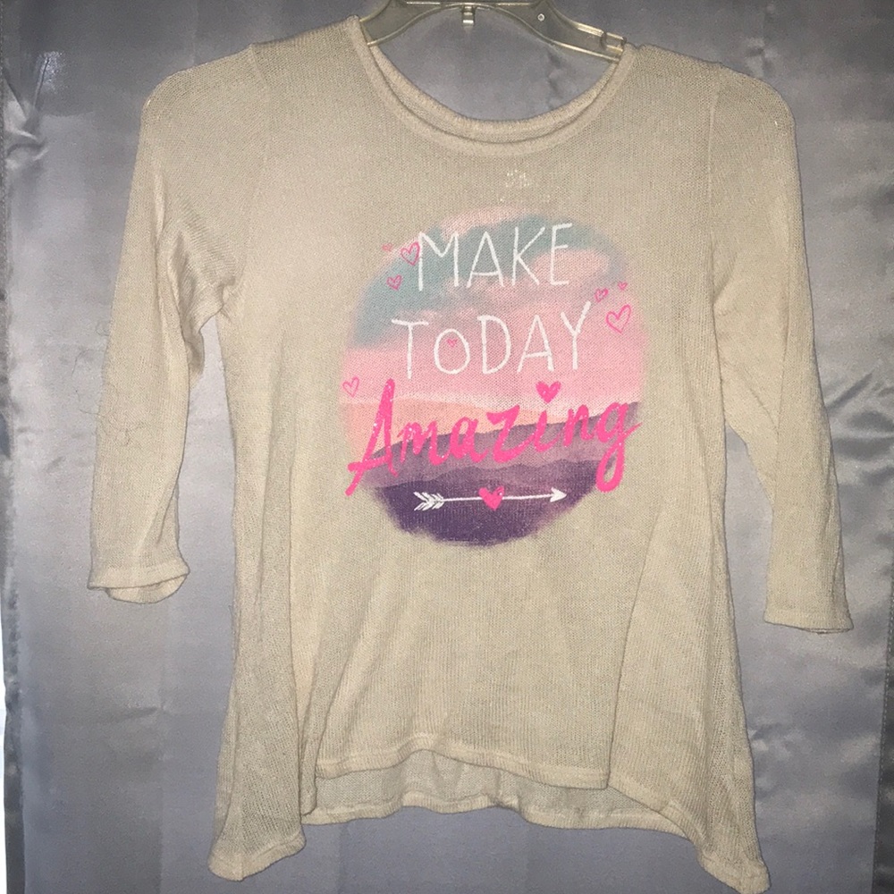 💞JUSTICE💞 Knit Shirt